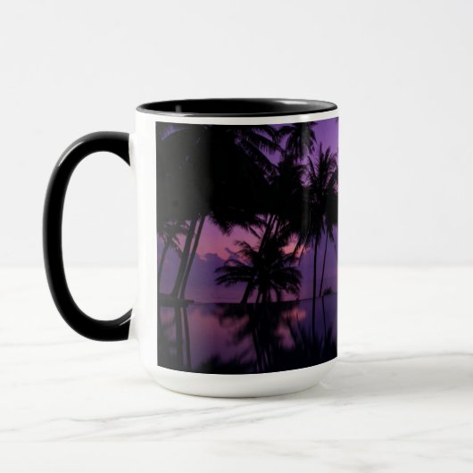 Palm Tree Reflection Tasse (Links)