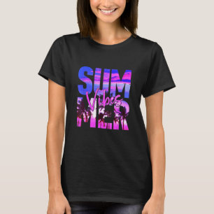 Palm Tree Retro Vintag Tropical Beach Summer Vibe T-Shirt