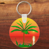 Palm Tree Schlüsselanhänger (Vorderseite)