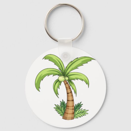 Palm Tree Schlüsselanhänger (Vorderseite)
