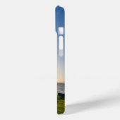 Palm Tree Scissors Silhouette iPhone Case (Rückseite / Links)