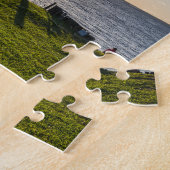 Palm Tree Scissors Silhouette Puzzle (Seite)