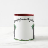 Palm Tree Serenity Tasse (Zentrum)