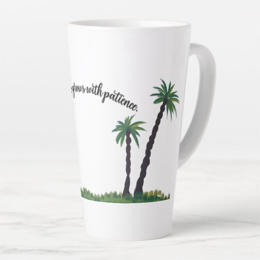 Palm Tree Serenity Tasse (Rechte Ecke)