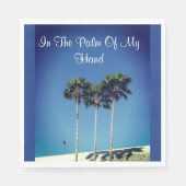 Palm Tree Serviette (Vorderseite)