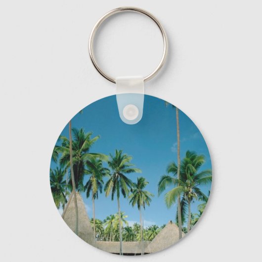 Palm Tree Setting Schlüsselanhänger (Vorderseite)