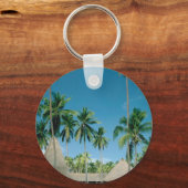 Palm Tree Setting Schlüsselanhänger (Vorderseite)