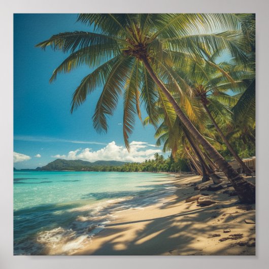 Palm Tree Shade Poster (Vorne)