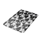 Palm Tree Shadow Pattern Badematte (Schrägansicht)