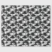 Palm Tree Shadow Pattern Geschenkpapier (Flach)