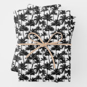 Palm Tree Shadow Pattern Geschenkpapier Set (Beispiel)