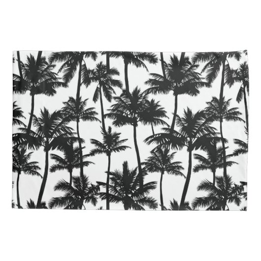 Palm Tree Shadow Pattern Kissenbezug (Rückseite-Links)