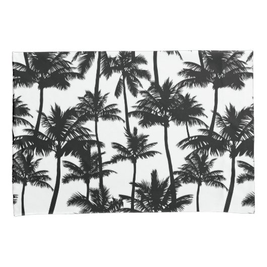 Palm Tree Shadow Pattern Kissenbezug (Vorderseite-Rechts)