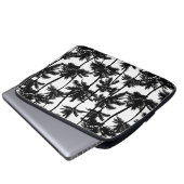 Palm Tree Shadow Pattern Laptopschutzhülle (Vorne Knopf)