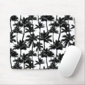 Palm Tree Shadow Pattern Mousepad (Mit Mouse)