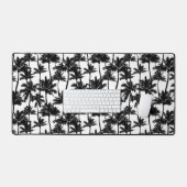 Palm Tree Shadow Pattern Schreibtischunterlage (Tastatur & Maus)