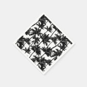 Palm Tree Shadow Pattern Serviette (Ecke)