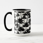 Palm Tree Shadow Pattern Tasse (Links)