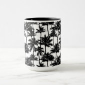 Palm Tree Shadow Pattern Tasse (Zentrum)