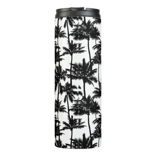 Palm Tree Shadow Pattern Thermosbecher (Rückseite)