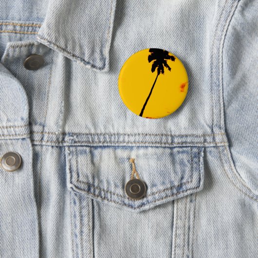 Palm Tree Silhouette Button (Beispiel)