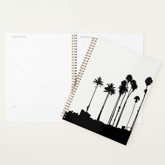 Palm Tree Silhouette Planner Planer (Anzeige)