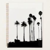 Palm Tree Silhouette Planner Planer (Vorderseite)