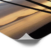 Palm Tree Silhouettes in Hawaii Poster (Ecke)