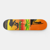 Palm Tree Skateboard (Horizontal)