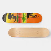 Palm Tree Skateboard (Horizontal)