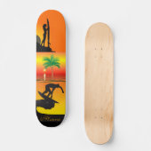 Palm Tree Skateboard (Vorderseite)