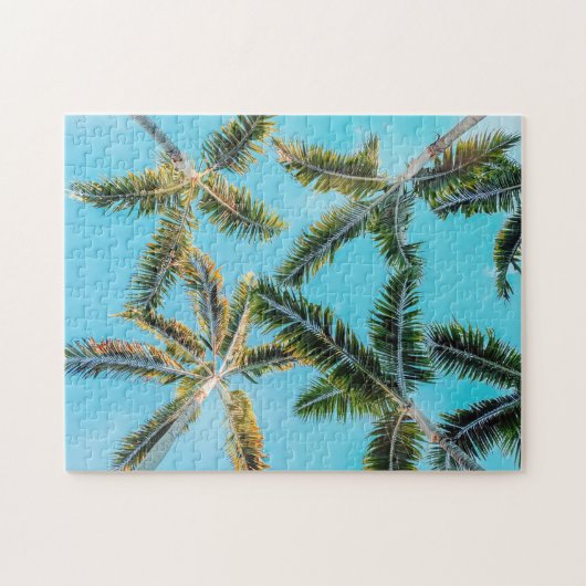 Palm Tree Sky Puzzle (Horizontal)