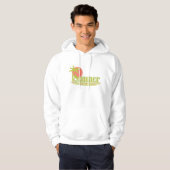 Palm Tree Sommer mit Sonne und Strand Hoodie (Vorne ganz)