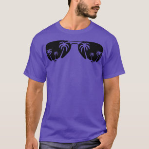 Palm Tree Sonnenbrille T-Shirt