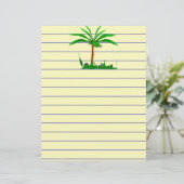 Palm Tree Stationery (Stehend Vorderseite)