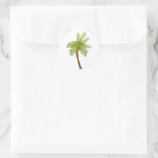 Palm Tree Sticker (Tasche)