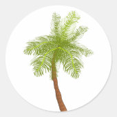 Palm Tree Sticker (Vorderseite)