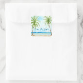 Palm Tree Sticker (Tasche)