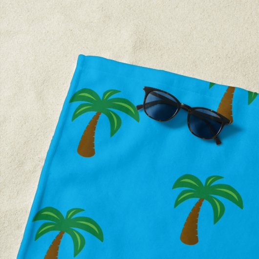 Palm Tree - Strandtuch (Beispiel)