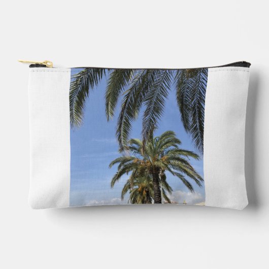 Palm Tree Summer Vibe Accessory Pouch Zubehörtasche (Vorderseite)