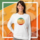 Palm Tree Sun Long Sleeve T-Shirt