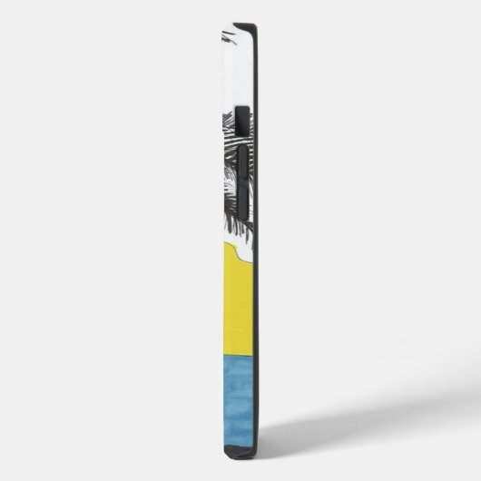 Palm Tree Sunrise Case-Mate iPhone Hülle (Rückseite / Links)