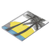 Palm Tree Sunrise Notizblock (Linke Seite)