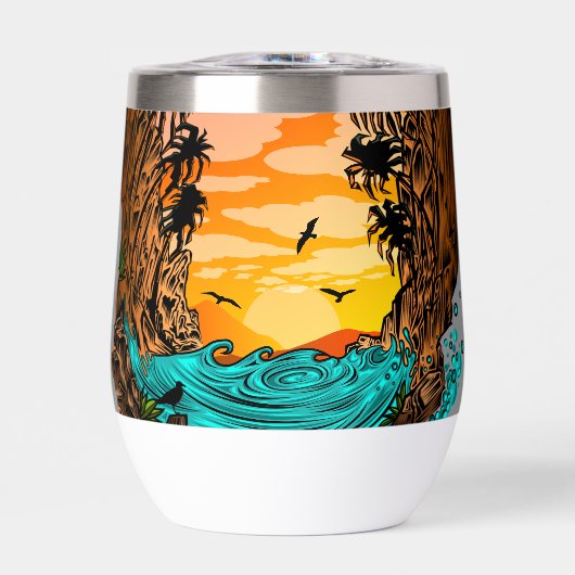 Palm Tree Sunset (Vorderseite)