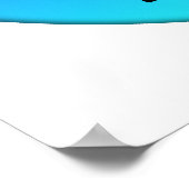 Palm Tree Sunset Poster (Ecke)