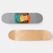 Palm Tree Sunset Skateboard (Horizontal)