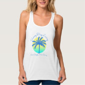 Palm Tree Tank Top (Vorderseite)