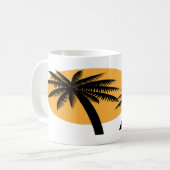 Palm Tree Tasse (Vorderseite Links)