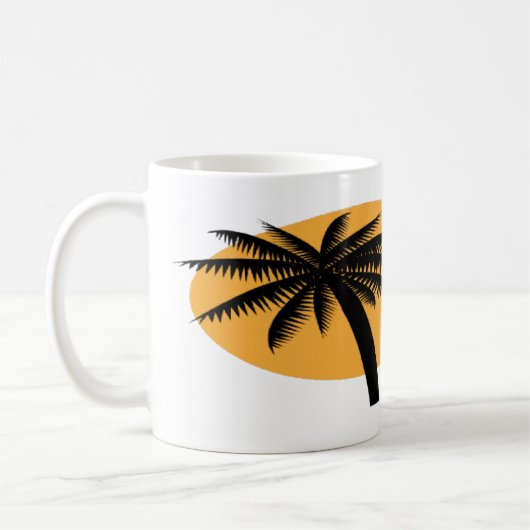 Palm Tree Tasse (Links)
