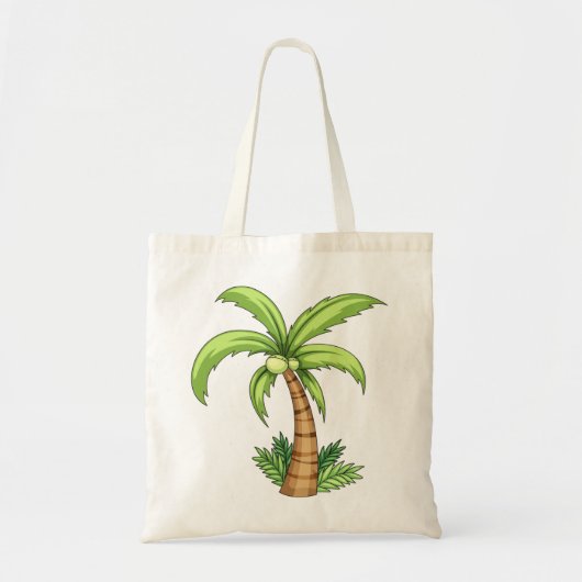 Palm Tree Tote Bag Tragetasche (Vorne)